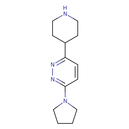 3-(Piperidin-4-yl)-6-(pyrrolidin-1-yl)pyridazine