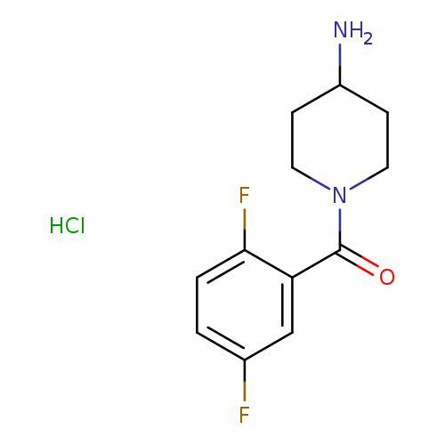 Methanone, (4-​amino-​1-​piperidinyl)​(2,​5-​difluorophenyl)​- 	 HCl