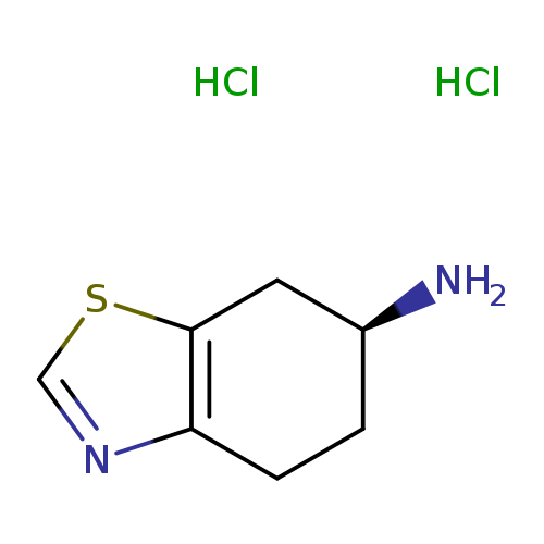 (6S)-4,5,6,7-tetrahydro-1,3-benzothiazol-6-amine dihydrochloride