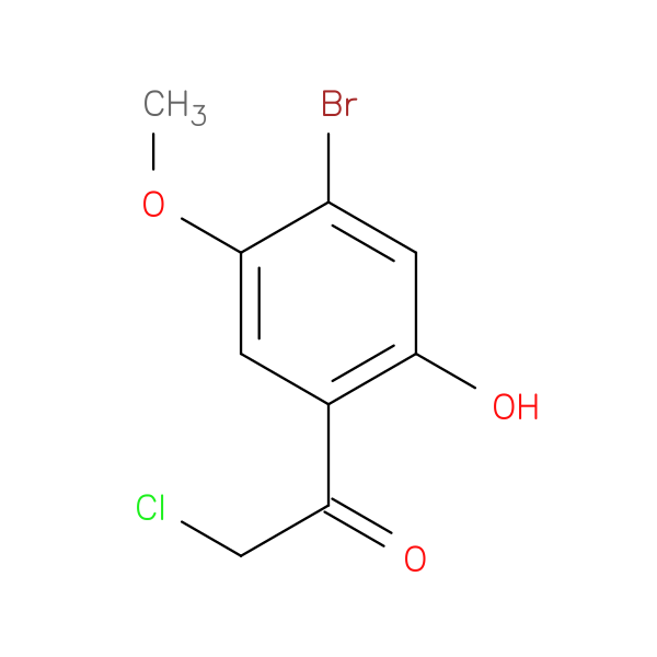 1-(4-bromo-2-hydroxy-5-methoxyphenyl)-2-chloroethan-1-one