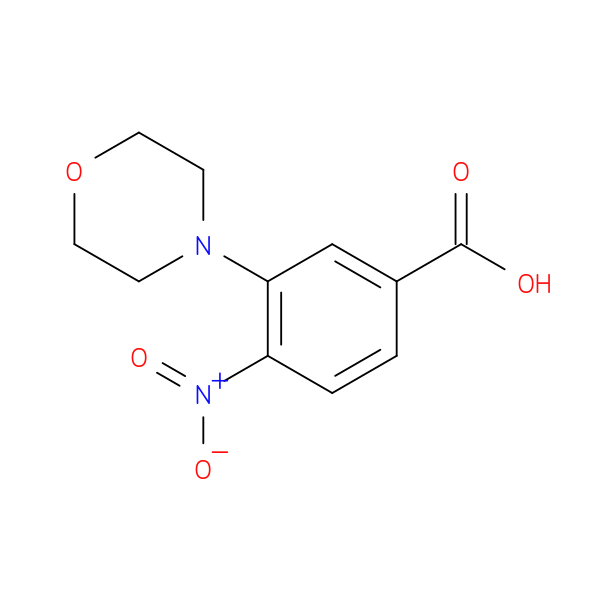 3-(Morpholin-4-yl)-4-nitrobenzoic acid