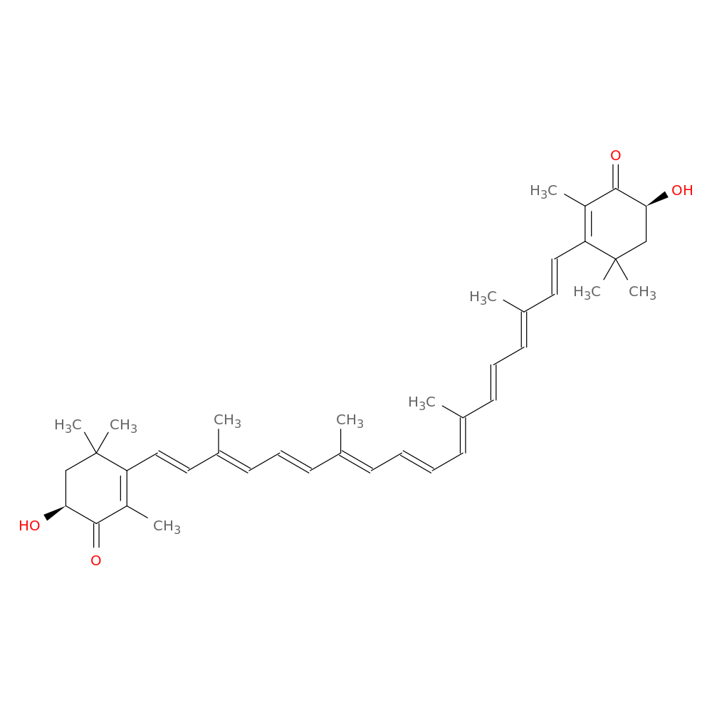 3,3'-Dihydroxy-beta,beta-carotene-4,4'-dione