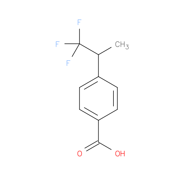 4-(1,1,1-trifluoropropan-2-yl)benzoic acid