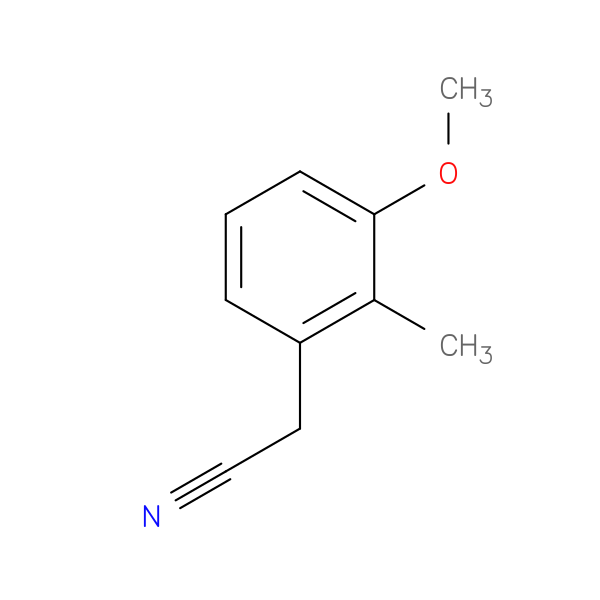 2-(3-Methoxy-2-methylphenyl)acetonitrile