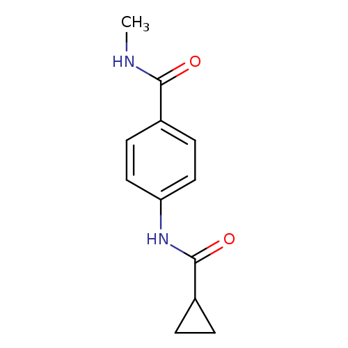4-[(cyclopropylcarbonyl)amino]-N-methylbenzamide