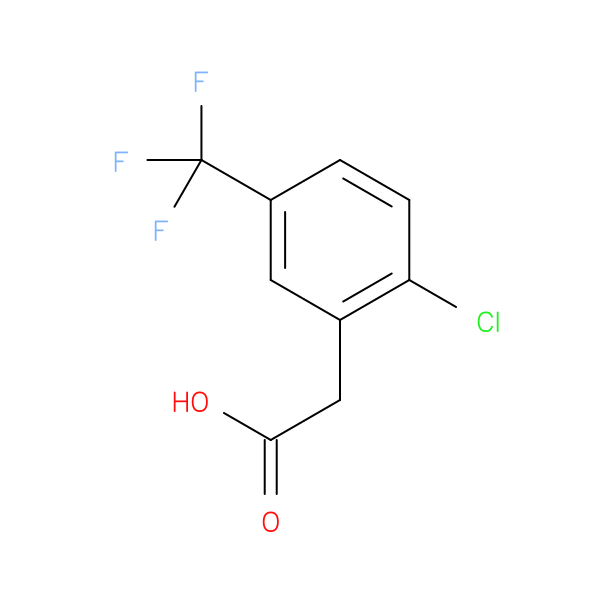 2-(2-Chloro-5-(trifluoromethyl)phenyl)acetic acid