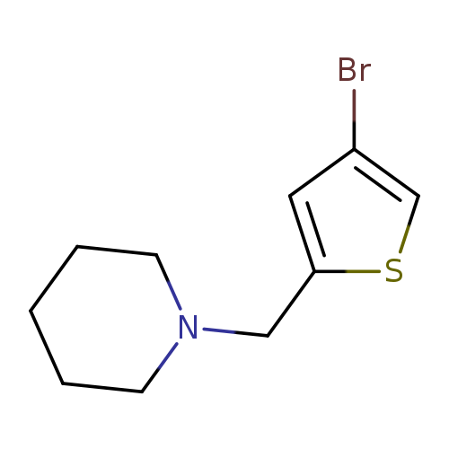 1-((4-Bromothiophen-2-yl)methyl)piperidine