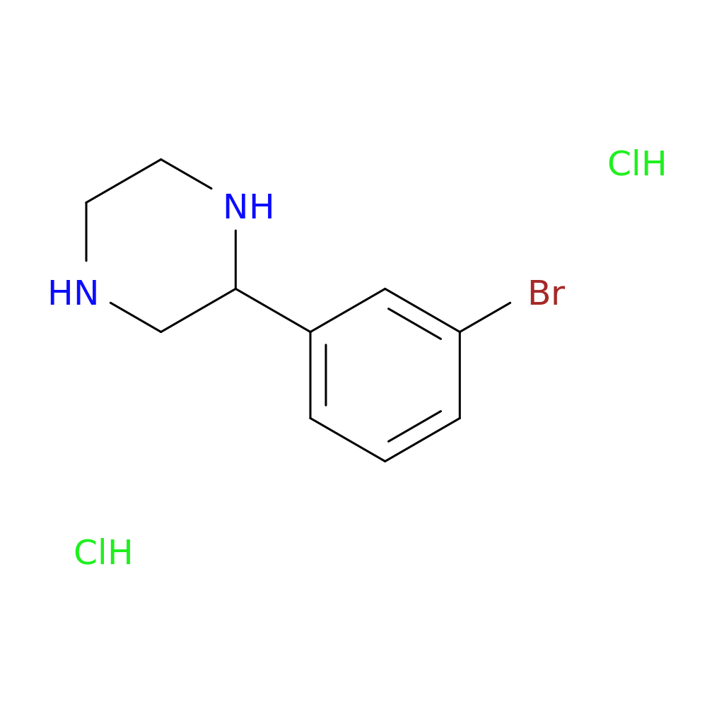 2-(3-bromophenyl)piperazine dihydrochloride