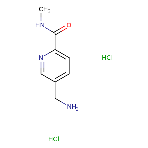 5-(aminomethyl)-N-methylpyridine-2-carboxamide dihydrochloride