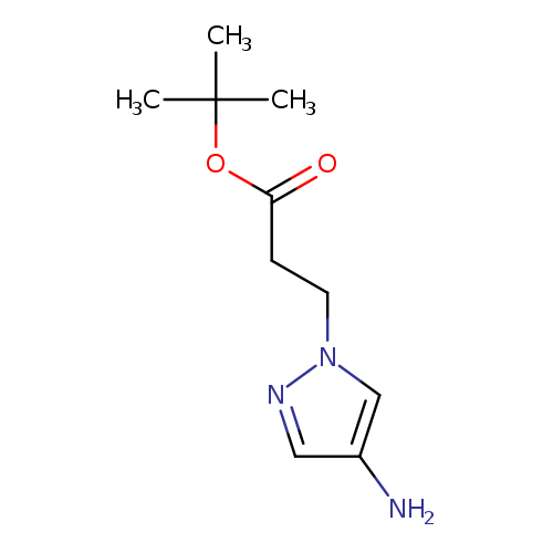 tert-butyl 3-(4-amino-1H-pyrazol-1-yl)propanoate