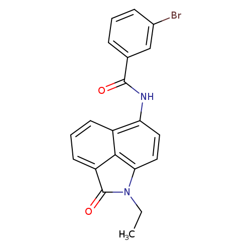 3-bromo-N-{2-ethyl-3-oxo-2-azatricyclo[6.3.1.0^{4,12}]dodeca-1(11),4(12),5,7,9-pentaen-9-yl}benzamide