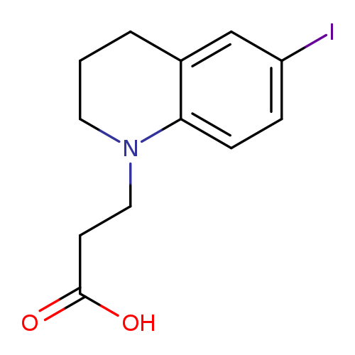 3-(6-iodo-1,2,3,4-tetrahydroquinolin-1-yl)propanoicacid