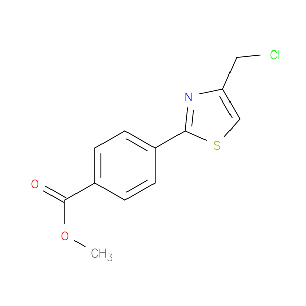 Methyl 4-[4-(chloromethyl)-1,3-thiazol-2-yl]benzoate