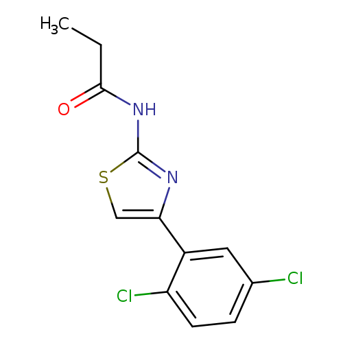 N-[4-(2,5-dichlorophenyl)-1,3-thiazol-2-yl]propanamide