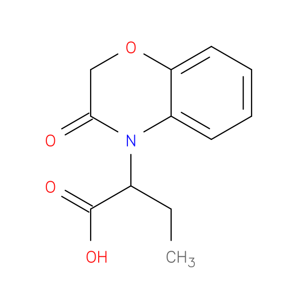 2-(3-Oxo-2,3-dihydro-4h-1,4-benzoxazin-4-yl)butanoic acid