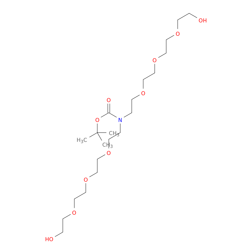 13-Hydroxy-2-[2-[2-[2-(2-hydroxyethoxy)ethoxy]ethoxy]ethyl]-5,8,11-trioxa-2-azatridecanoic acid 1,1-dimethylethyl ester