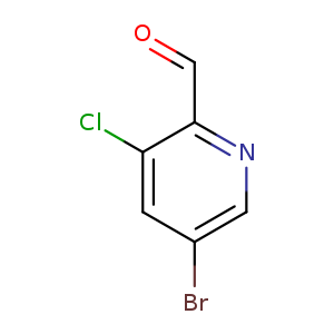 5-BROMO-3-CHLORO-2-FORMYLPYRIDINE