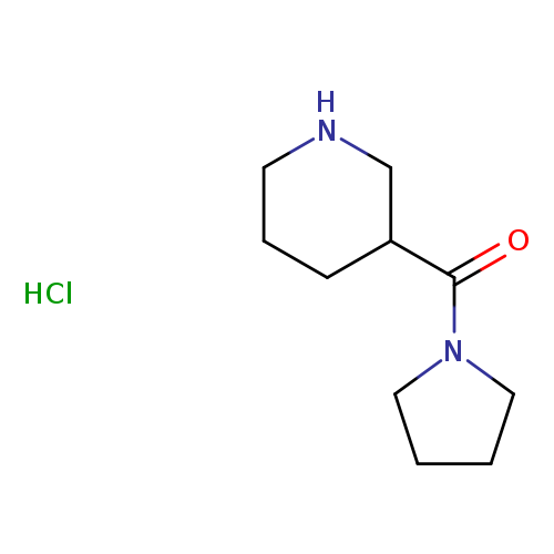 PIPERIDIN-3-YL-PYRROLIDIN-1-YL-METHANONE HYDROCHLORIDE