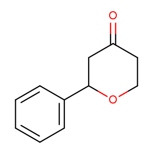 4H-Pyran-4-one, tetrahydro-2-phenyl-