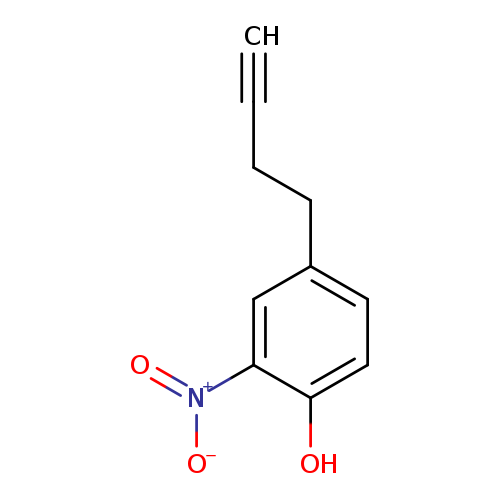 4-(but-3-yn-1-yl)-2-nitrophenol