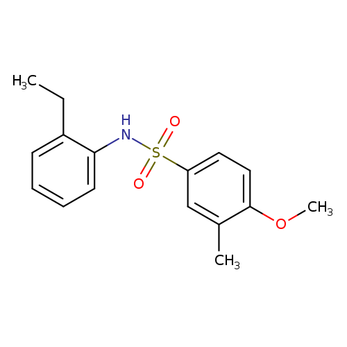 N-(2-ethylphenyl)-4-methoxy-3-methylbenzenesulfonamide