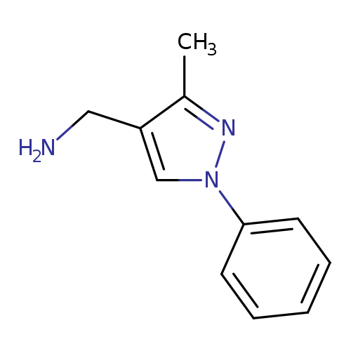 (3-Methyl-1-phenyl-1h-pyrazol-4-yl)methanamine