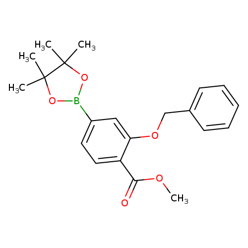 Methyl 2-(benzyloxy)-4-(4,4,5,5-tetramethyl-1,3,2-dioxaborolan-2-yl)benzoate