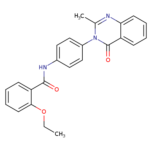 2-ethoxy-N-[4-(2-methyl-4-oxo-3,4-dihydroquinazolin-3-yl)phenyl]benzamide