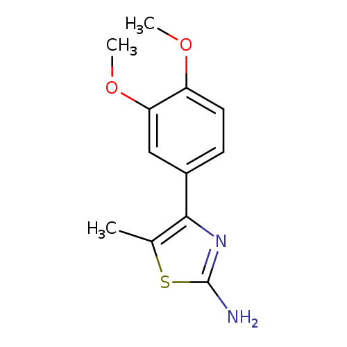 4-(3,4-Dimethoxyphenyl)-5-methylthiazol-2-amine