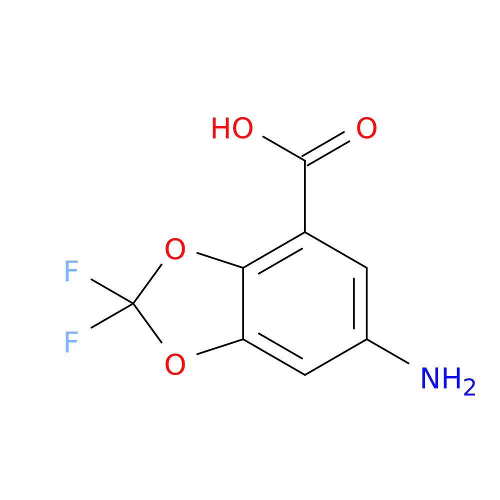 6-amino-2,2-difluoro-1,3-dioxaindane-4-carboxylic acid