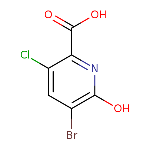 5-Bromo-3-chloro-6-hydroxypyridine-2-carboxylic acid