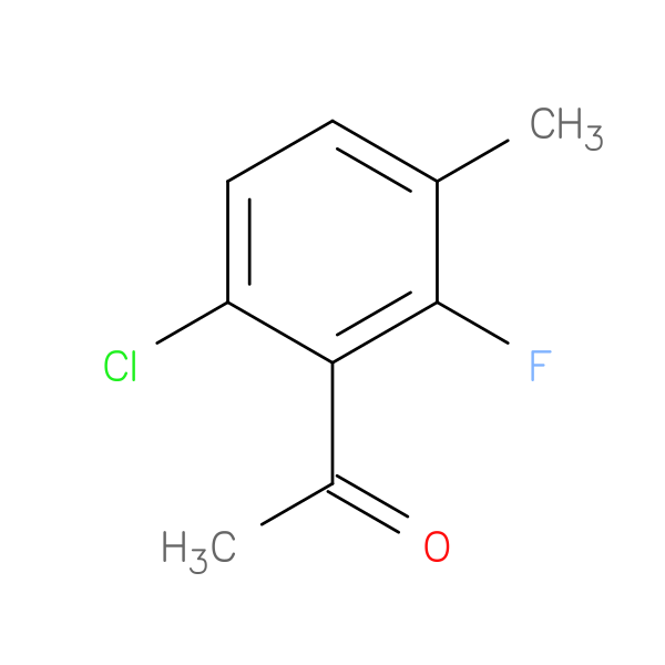 1-(6-Chloro-2-fluoro-3-methylphenyl)ethanone