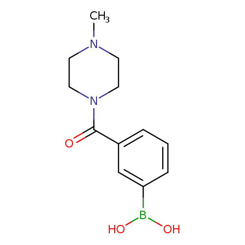 Boronic acid, B-[3-[(4-methyl-1-piperazinyl)carbonyl]phenyl]-