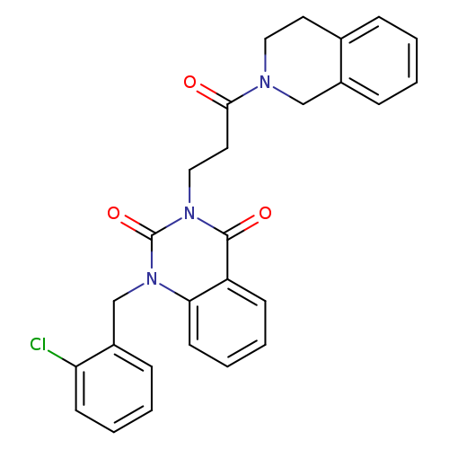 1-[(2-chlorophenyl)methyl]-3-[3-oxo-3-(1,2,3,4-tetrahydroisoquinolin-2-yl)propyl]-1,2,3,4-tetrahydroquinazoline-2,4-dione