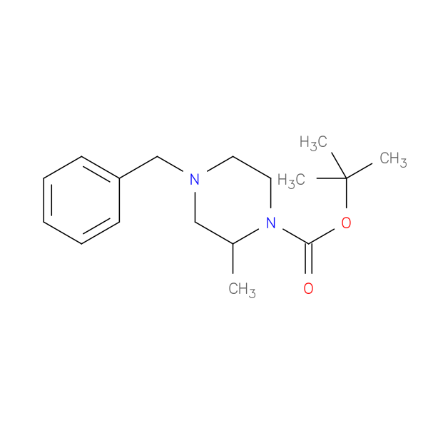 TERT-BUTYL 4-BENZYL-2-METHYLPIPERAZINE-1-CARBOXYLATE