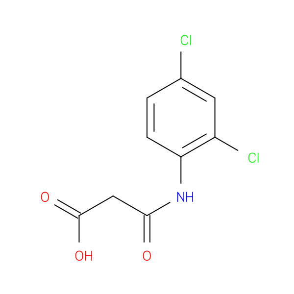 2-[(2,4-dichlorophenyl)carbamoyl]acetic acid