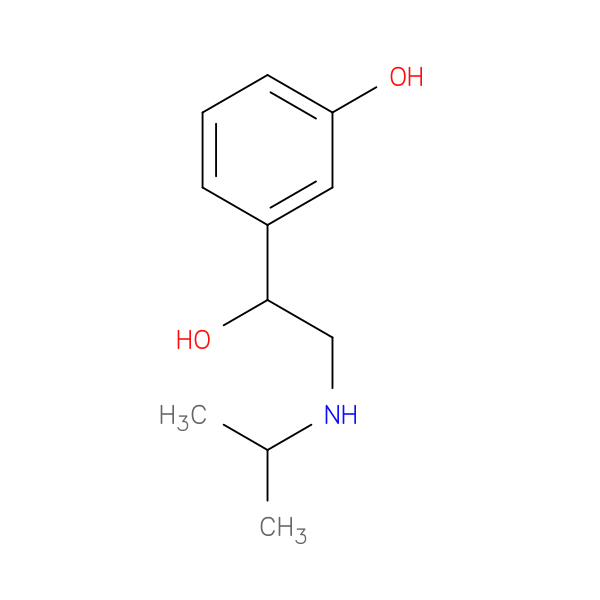 3-{1-hydroxy-2-[(propan-2-yl)amino]ethyl}phenol