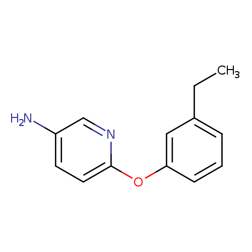 6-(3-Ethylphenoxy)pyridin-3-amine