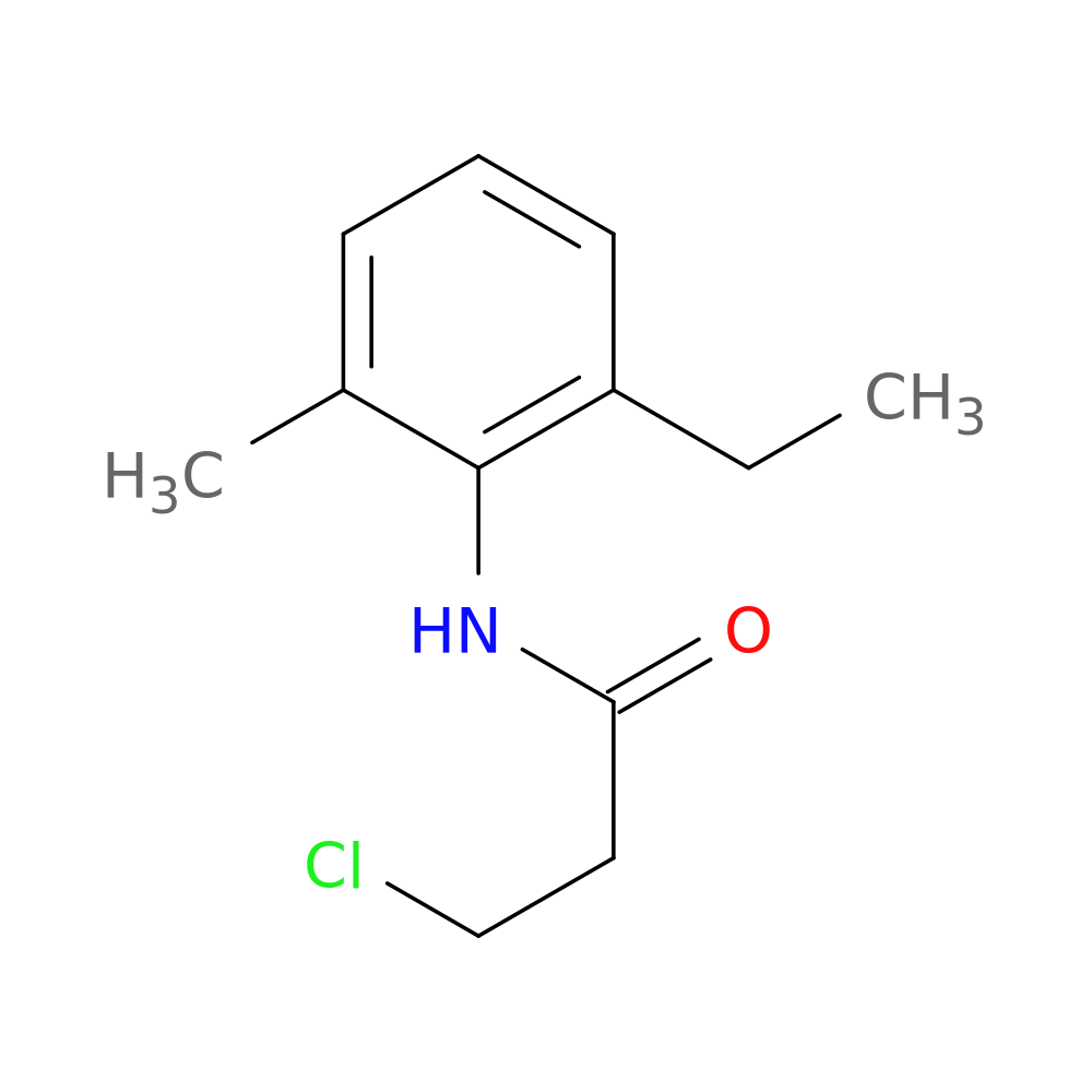 3-Chloro-n-(2-ethyl-6-methylphenyl)propanamide