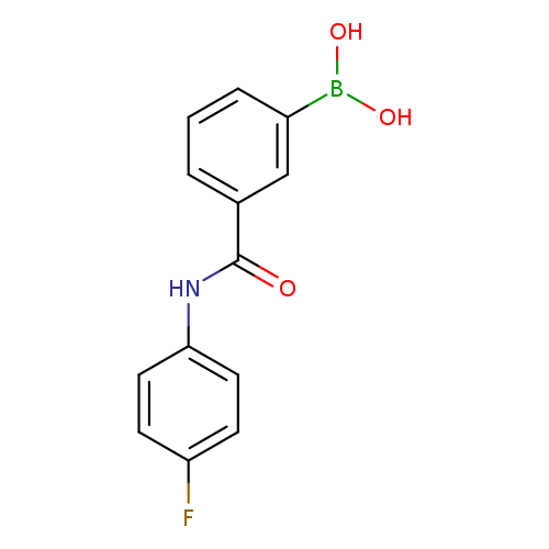 (3-((4-Fluorophenyl)carbamoyl)phenyl)boronic acid