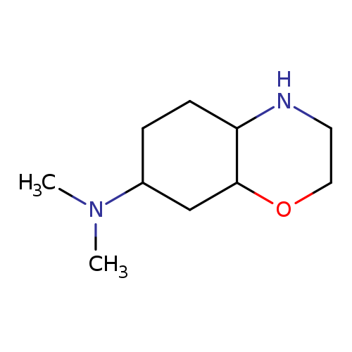 N,N-dimethyl-octahydro-2H-1,4-benzoxazin-7-amine