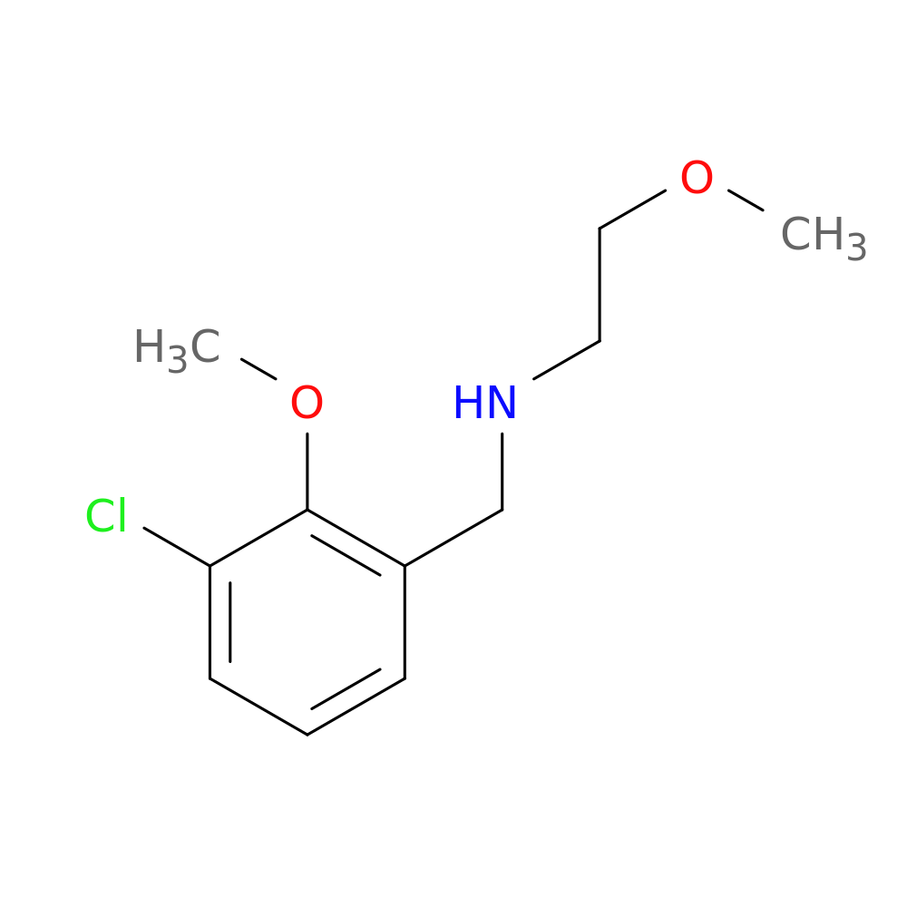 [(3-Chloro-2-methoxyphenyl)methyl](2-methoxyethyl)amine