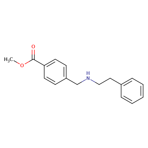 Methyl 4-([(2-phenylethyl)amino]methyl)benzoate