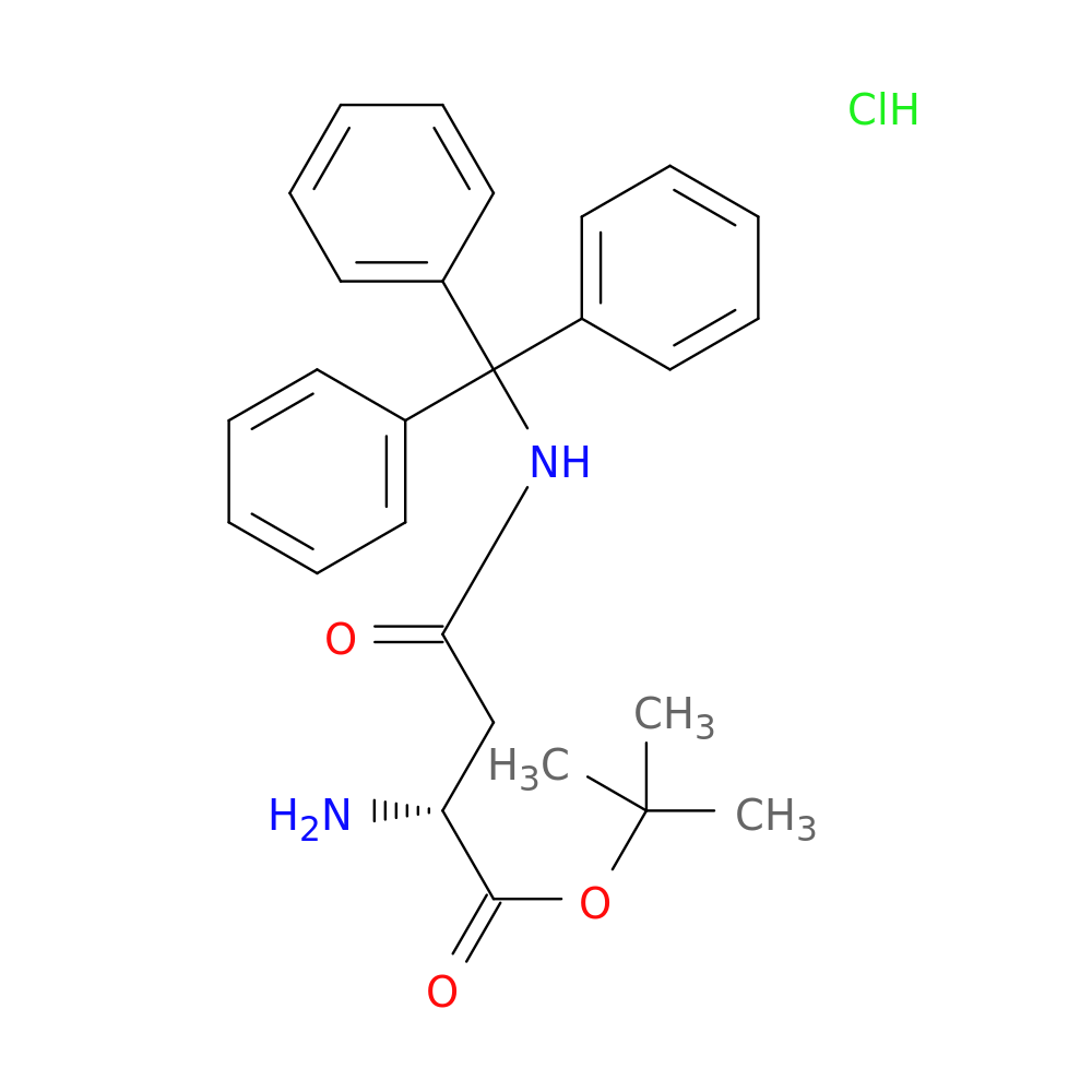 (R)-tert-butyl 2-amino-4-oxo-4-(tritylamino)butanoate hydrochloride