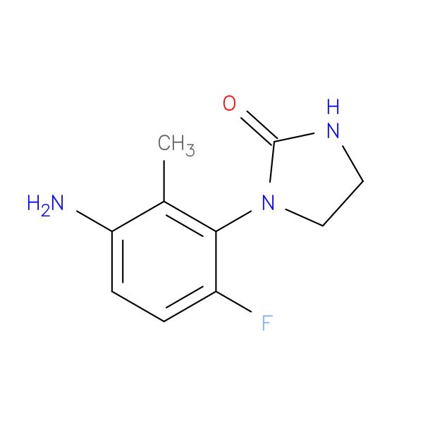 1-(3-amino-6-fluoro-2-methylphenyl)imidazolidin-2-one