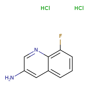 3-Amino-8-fluoroquinoline dihydrochloride