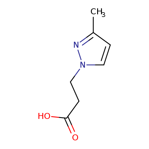 3-(3-Methyl-1h-pyrazol-1-yl)propanoic acid