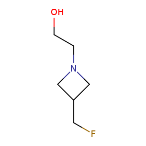 1-Azetidineethanol, 3-(fluoromethyl)-