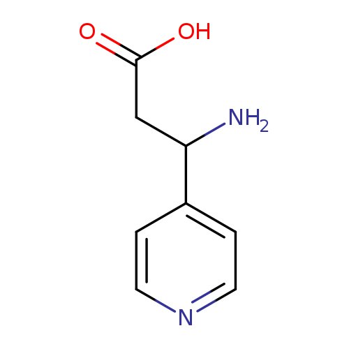3-Amino-3-(pyridin-4-yl)propanoic acid
