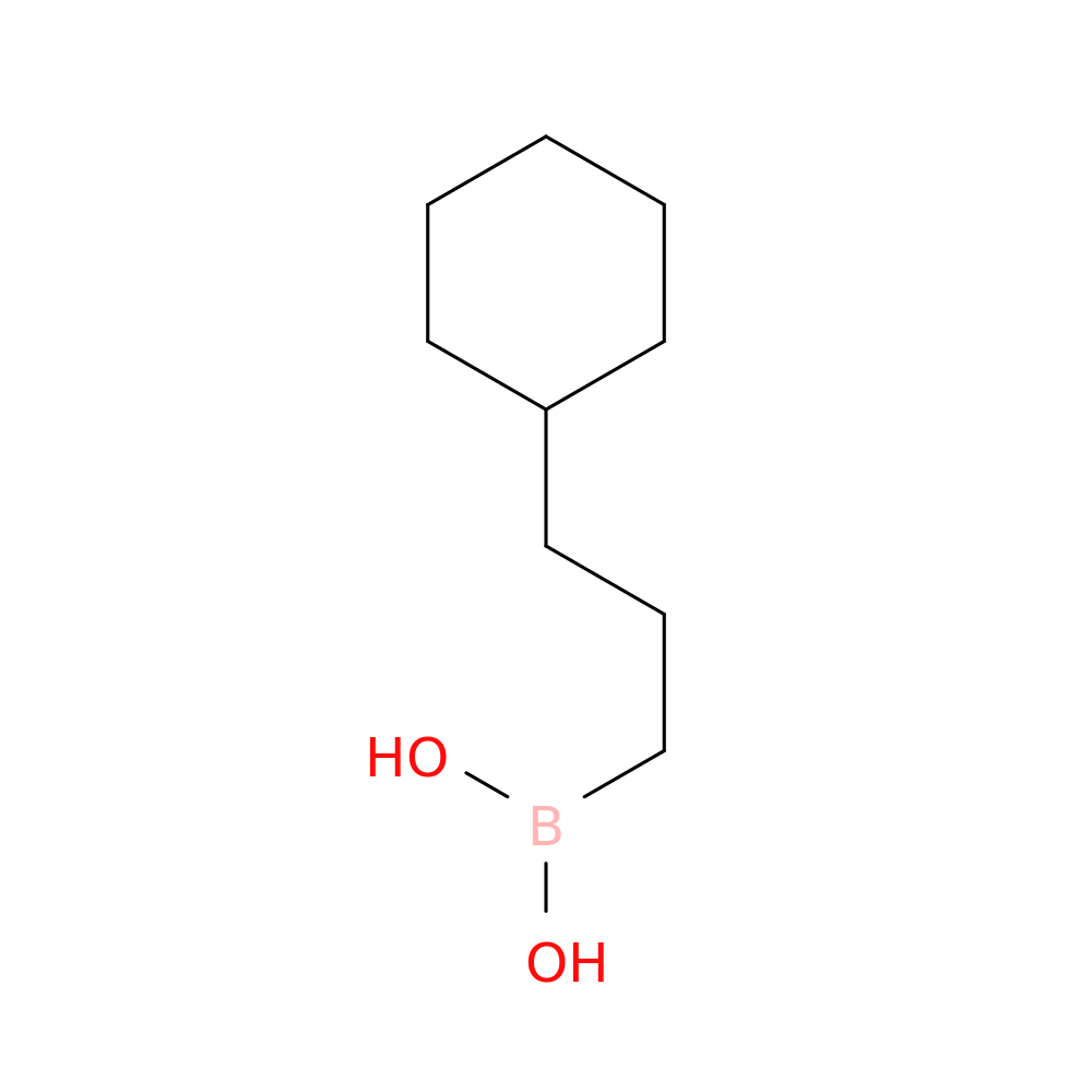 (3-Cyclohexylpropyl)boronic acid